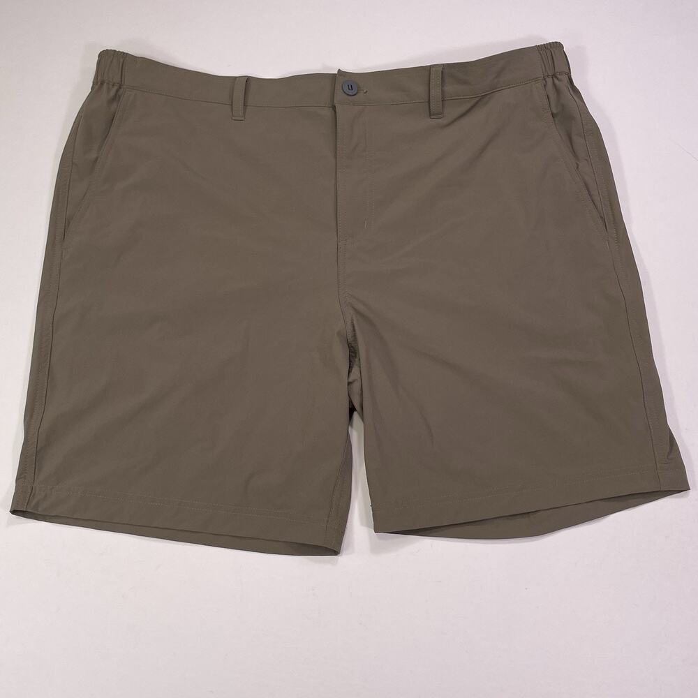 Free Fly Shorts Mens 2XL Brown Performance Stretch Outdoor Casual 7.5 Inseam 42W